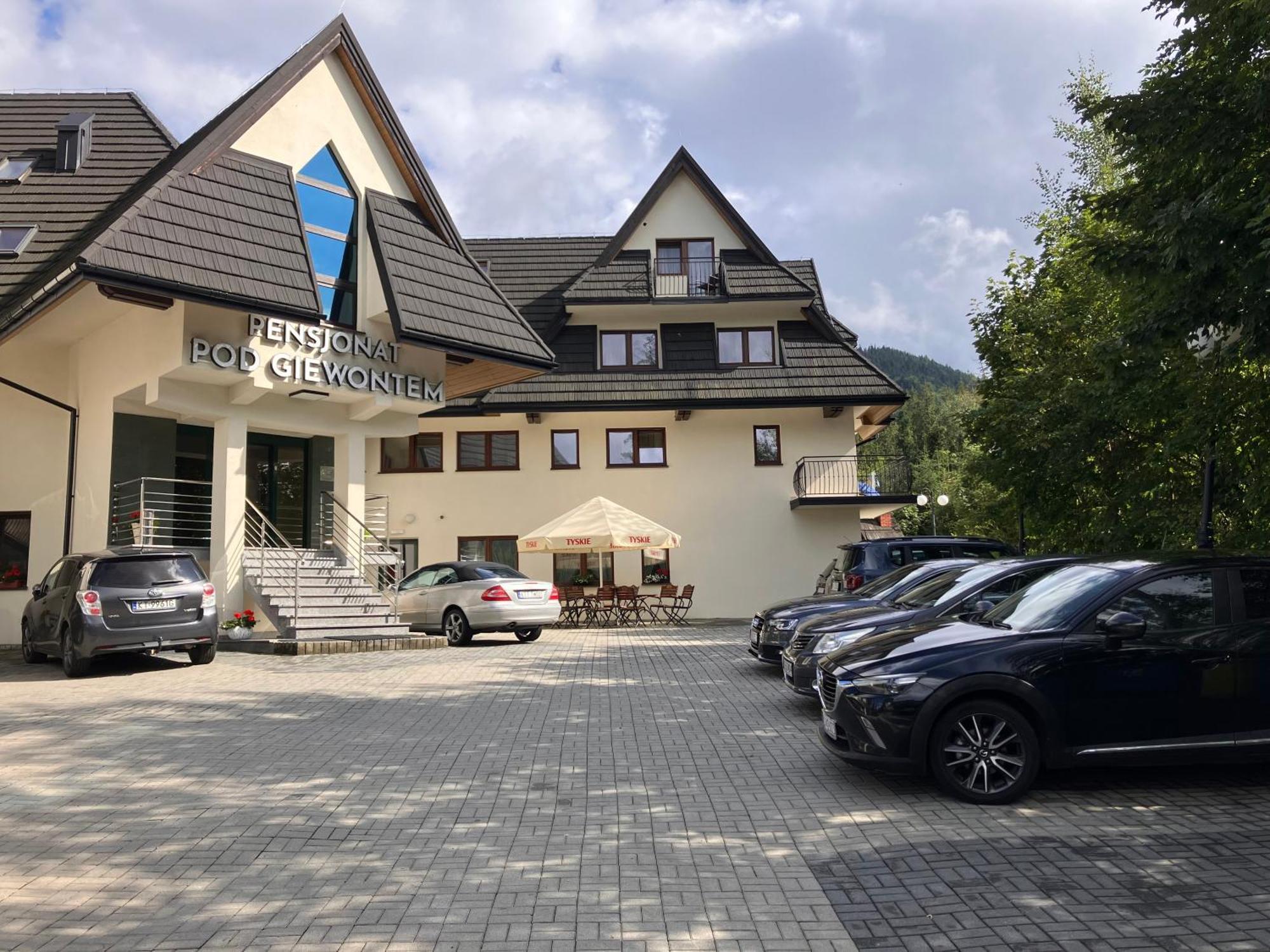 Pensjonat Pod Giewontem Zakopane Esterno foto